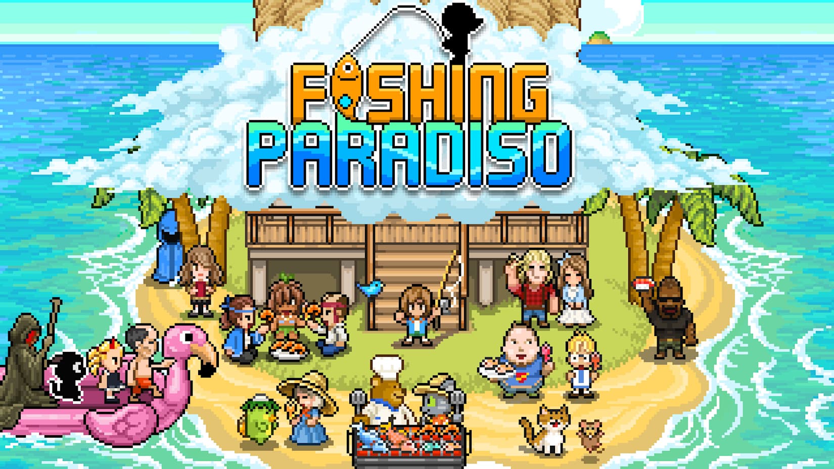 Capa de Fishing Paradiso