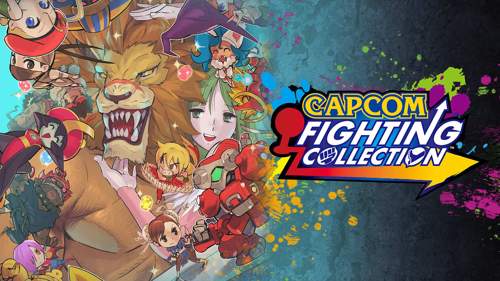 Capa de Capcom Fighting Collection