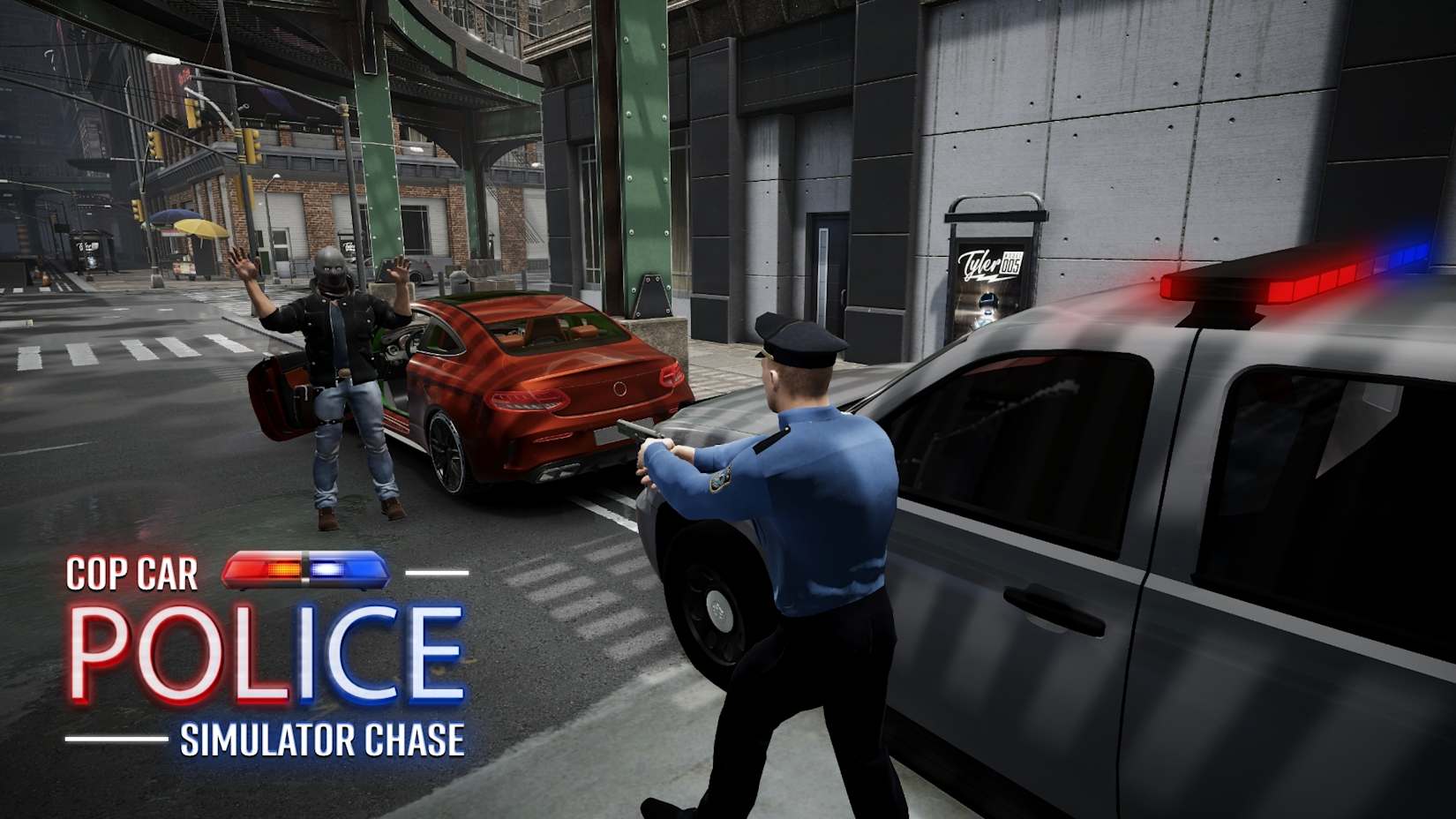 Cop Car Police Simulator Chase - Car games simulator & driving 封面