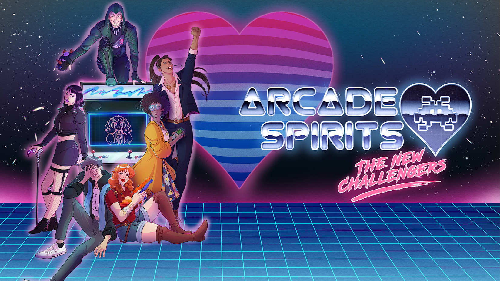 Capa de Arcade Spirits: The New Challengers