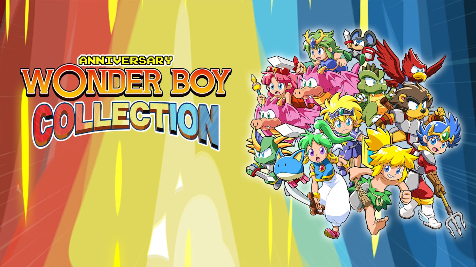 Capa de Wonder Boy Anniversary Collection