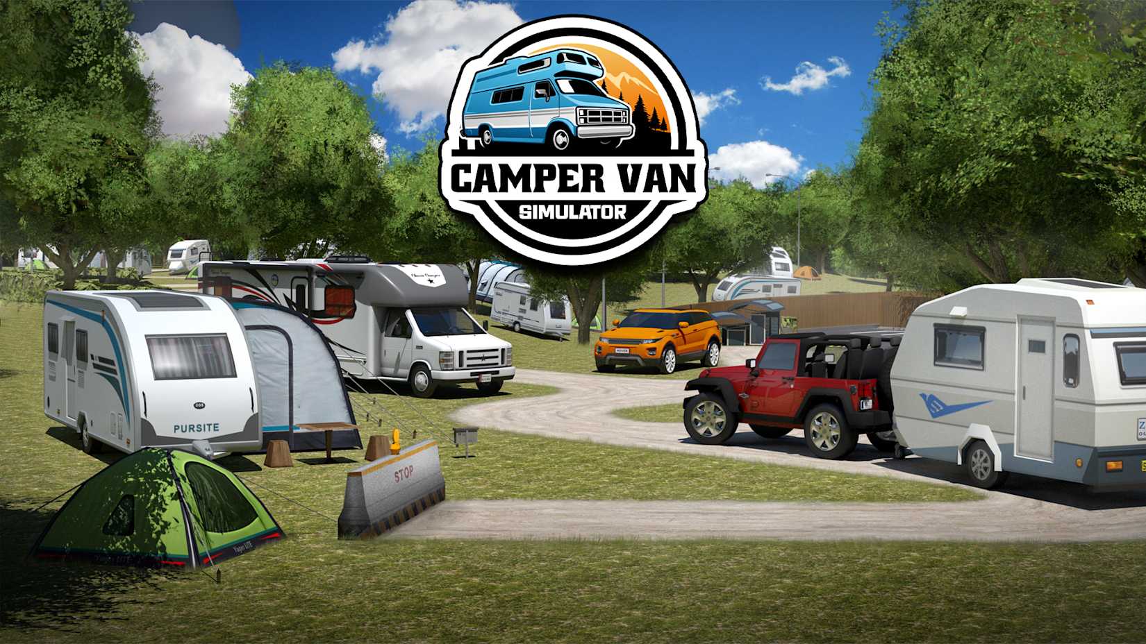 Capa de Camper Van Simulator