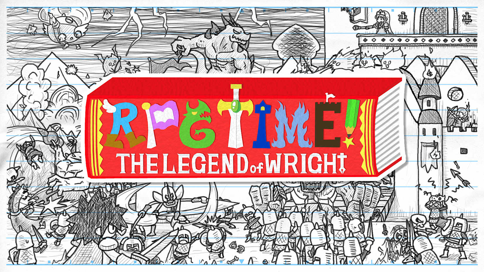 Capa de RPG Time: The Legend of Wright