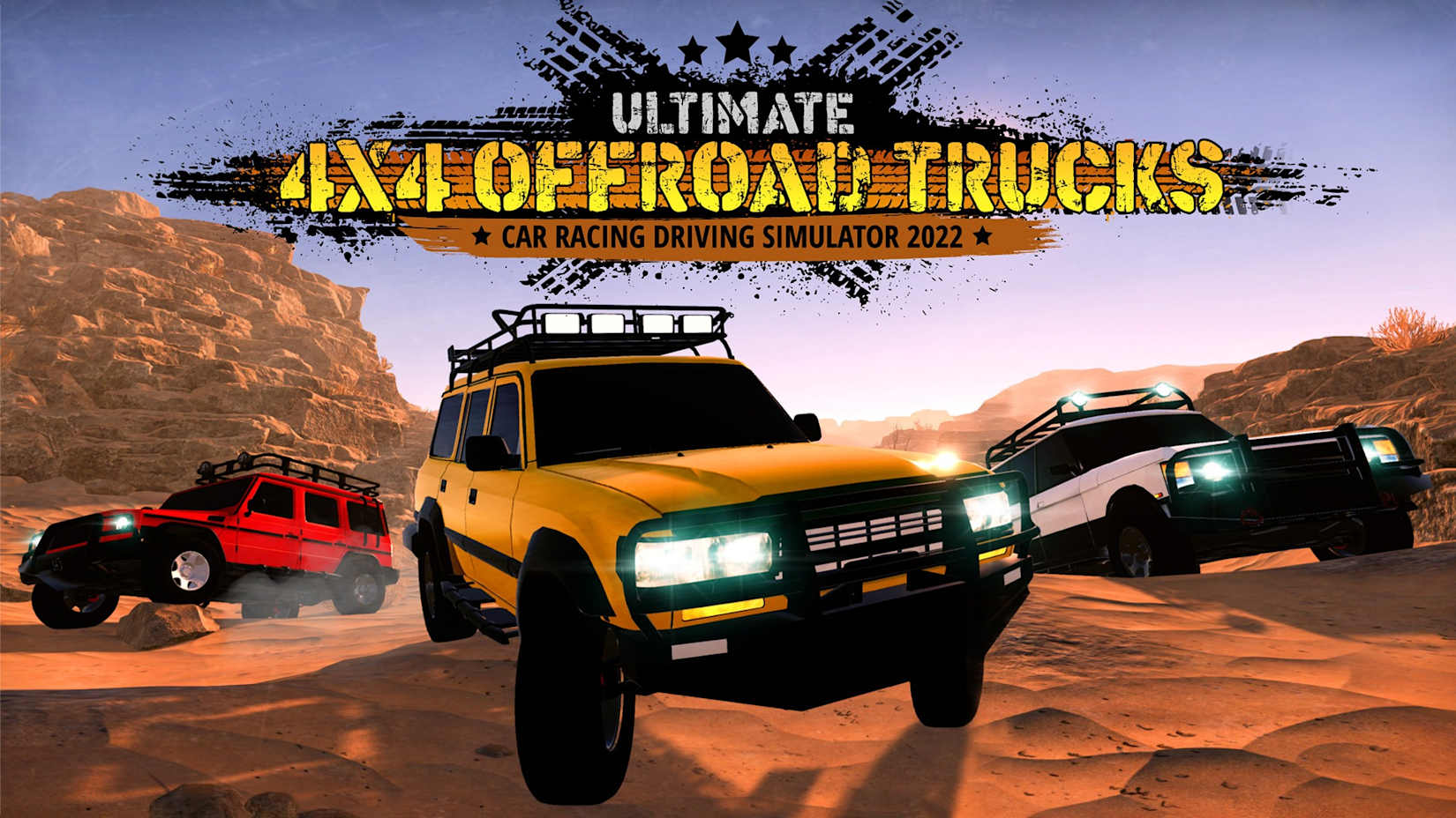 Capa de Ultimate 4x4 Offroad Trucks :Car Racing Driving Simulator 2022