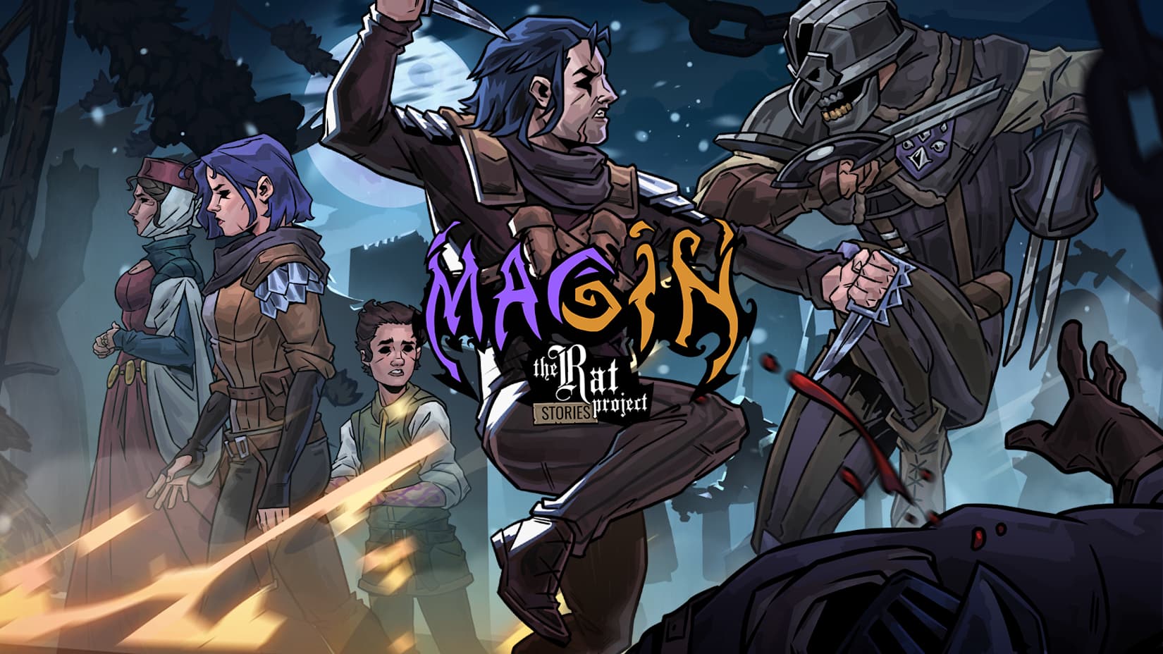 Capa de Magin: The Rat Project Stories