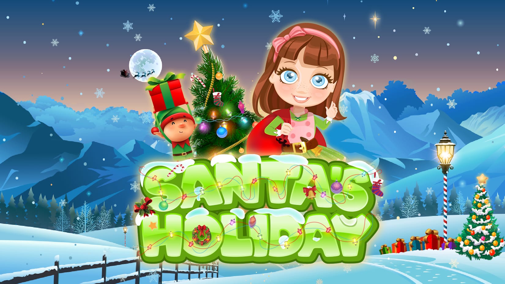 Capa de Santa's Holiday