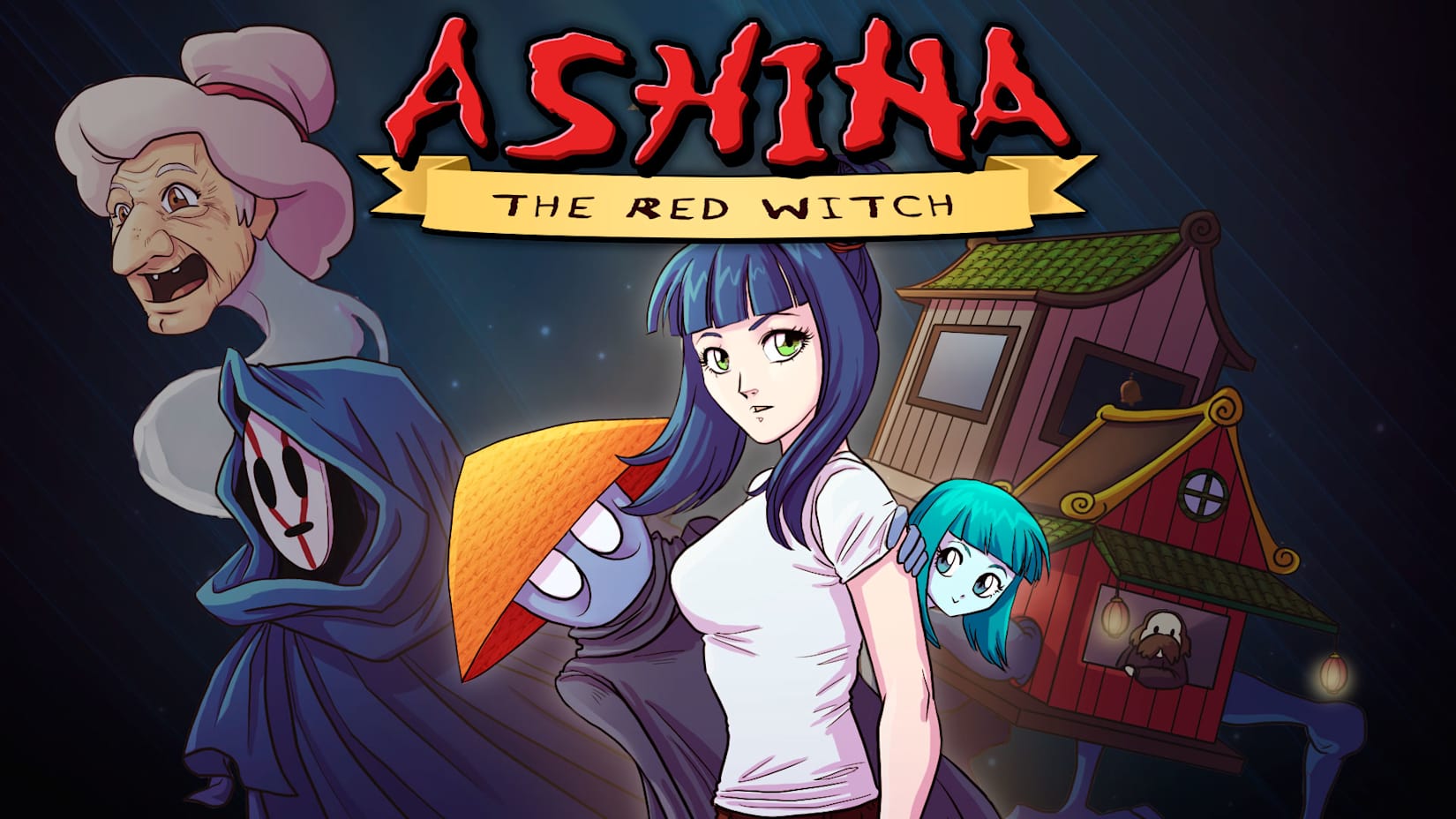 Capa de Ashina: The Red Witch