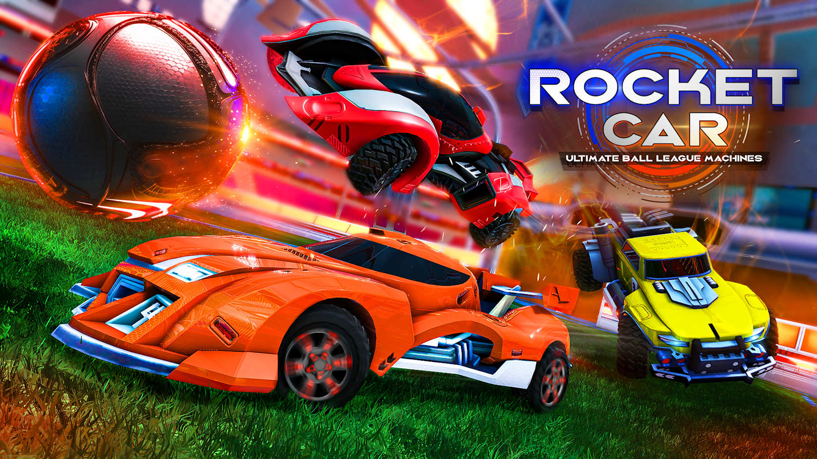 Capa de Rocket Car : Ultimate Ball League Machines