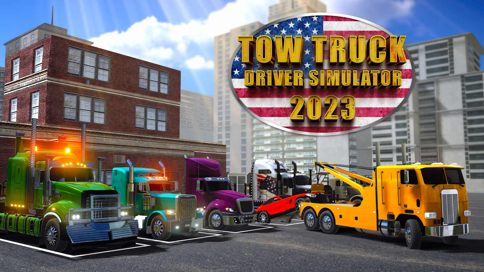 Capa de TOW TRUCK Driver Simulator 2023