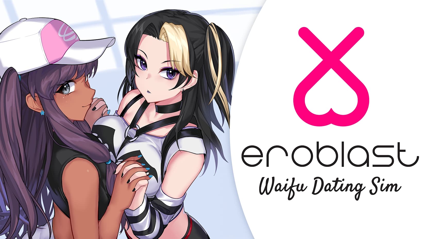 Capa de Eroblast: Waifu Dating Sim