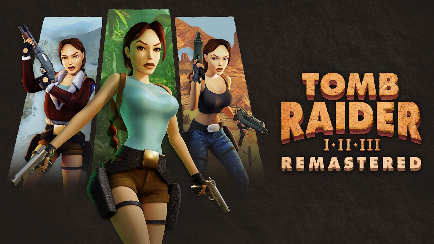 Capa de Tomb Raider I-III Remastered Starring Lara Croft