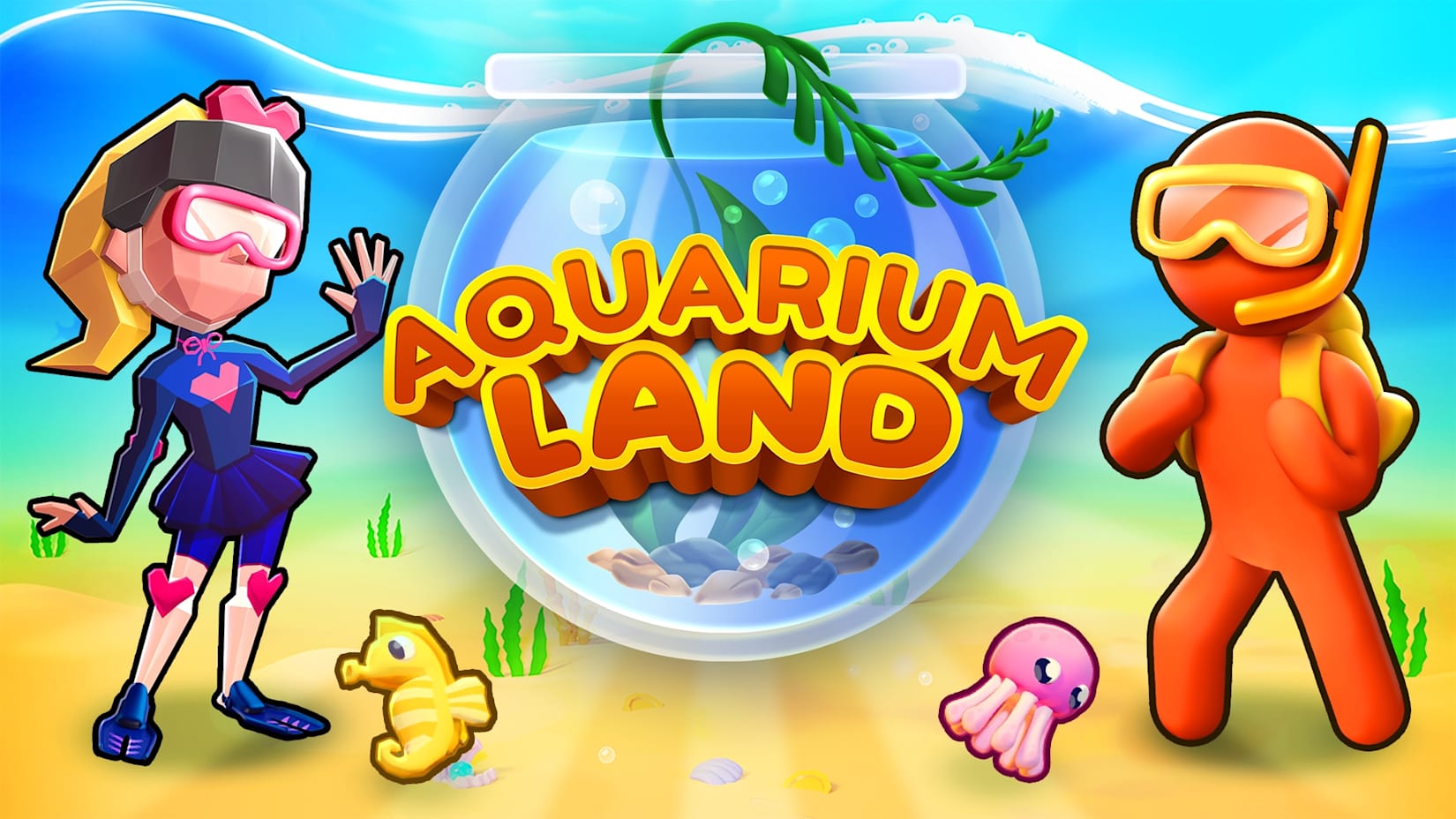 Capa de Aquarium Land