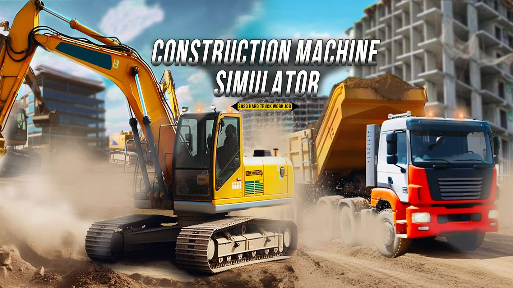 Construction Machine Simulator 2023 : Hard Truck Work Job 封面
