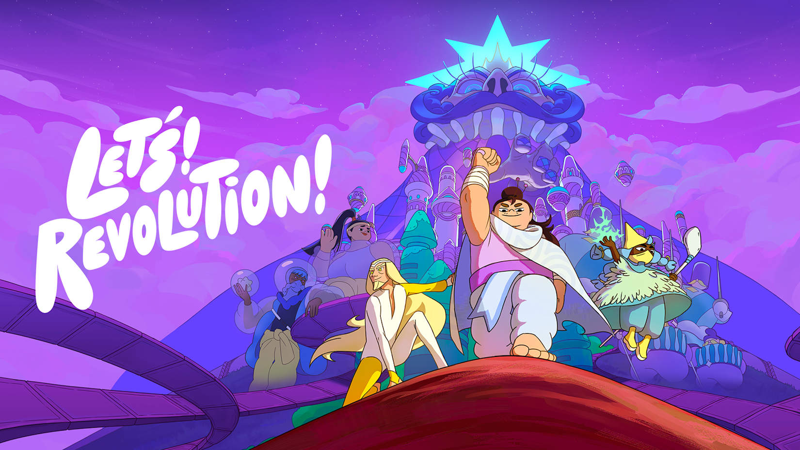 Capa de Let's! Revolution!