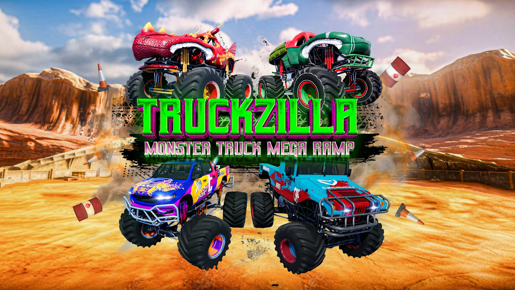 Truckzilla - Monster Truck Mega Ramp 封面