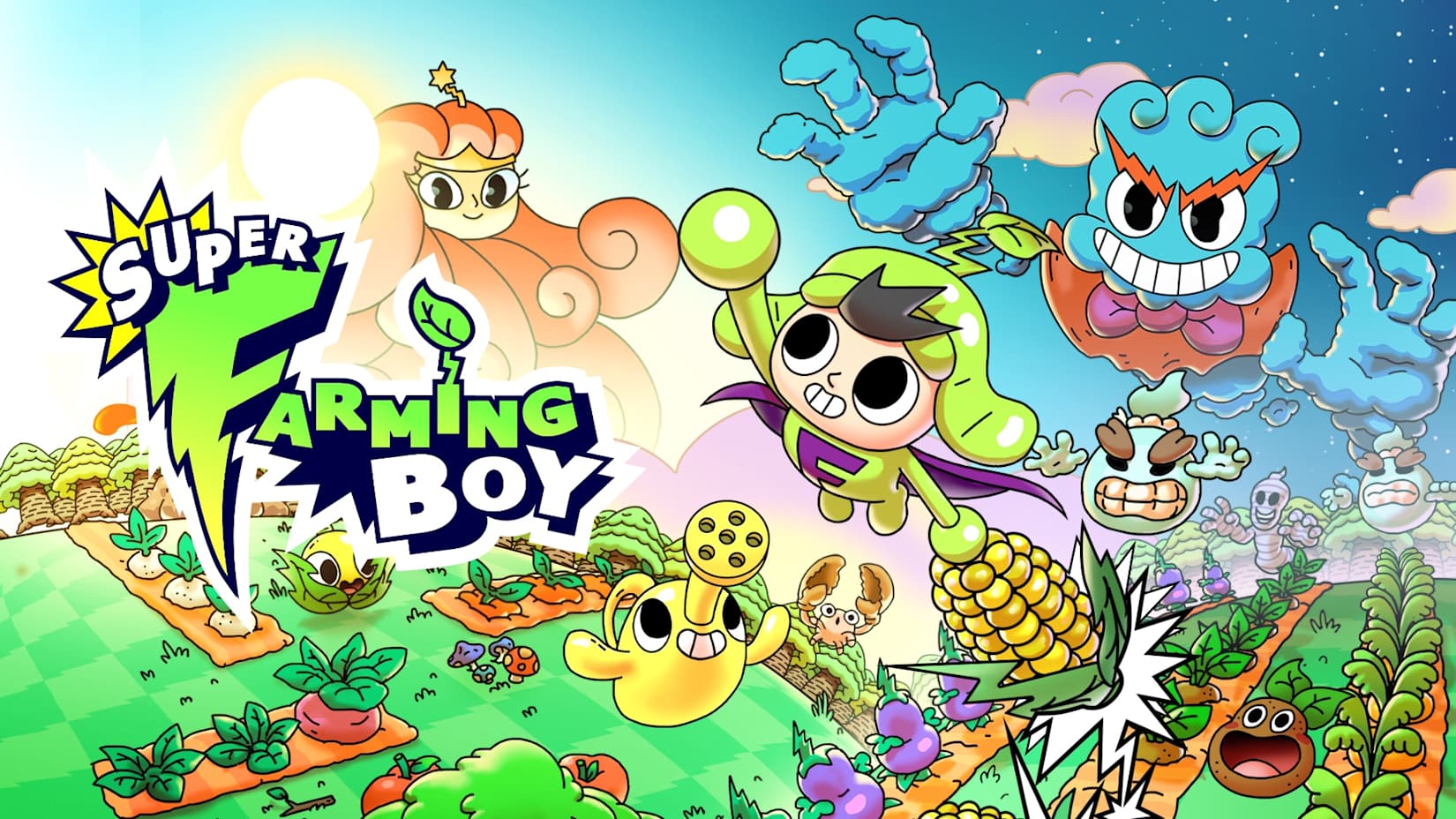 Capa de Super Farming Boy