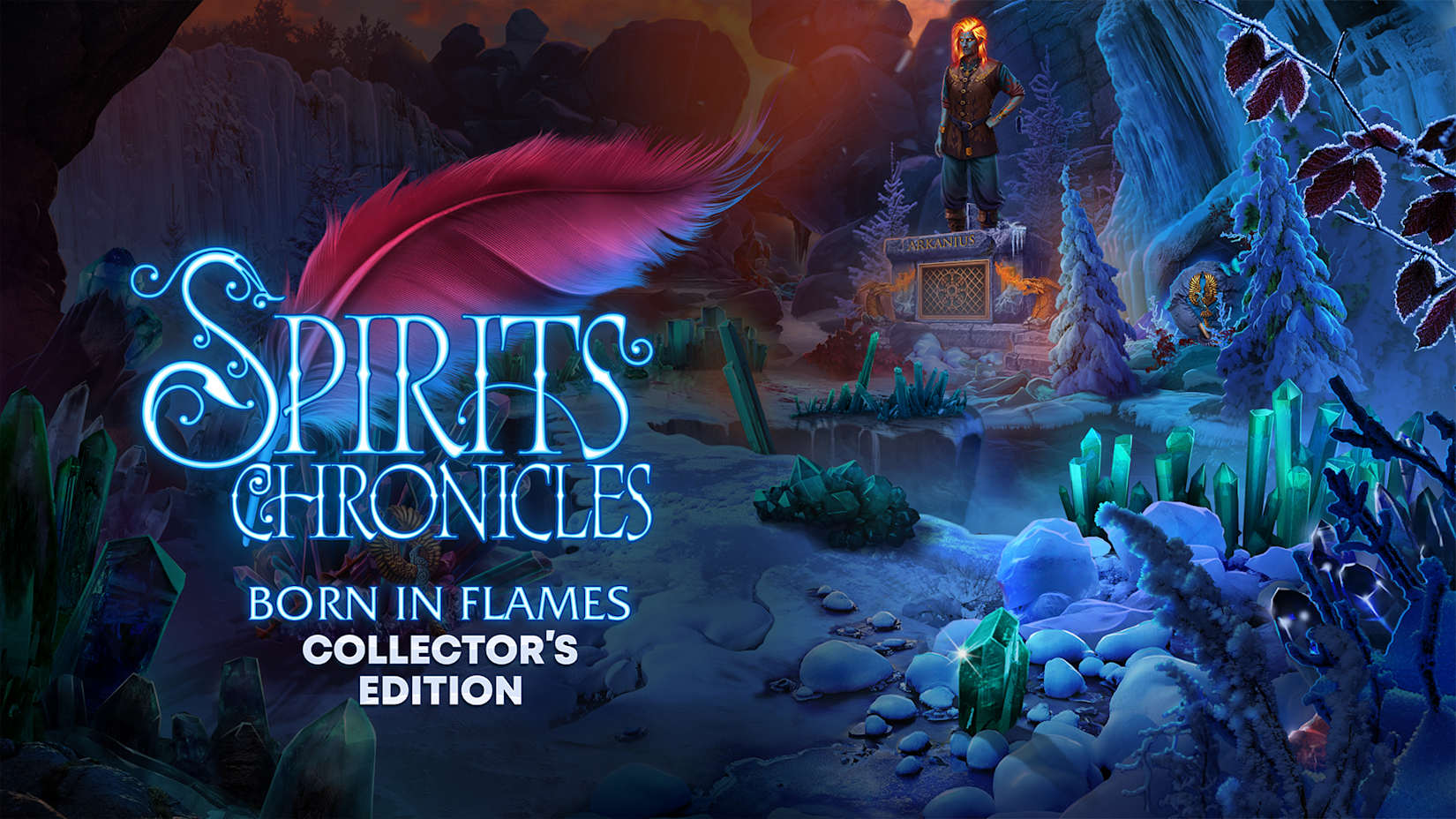 Capa de Spirits Chronicles: Born in Flames Collector's Edition