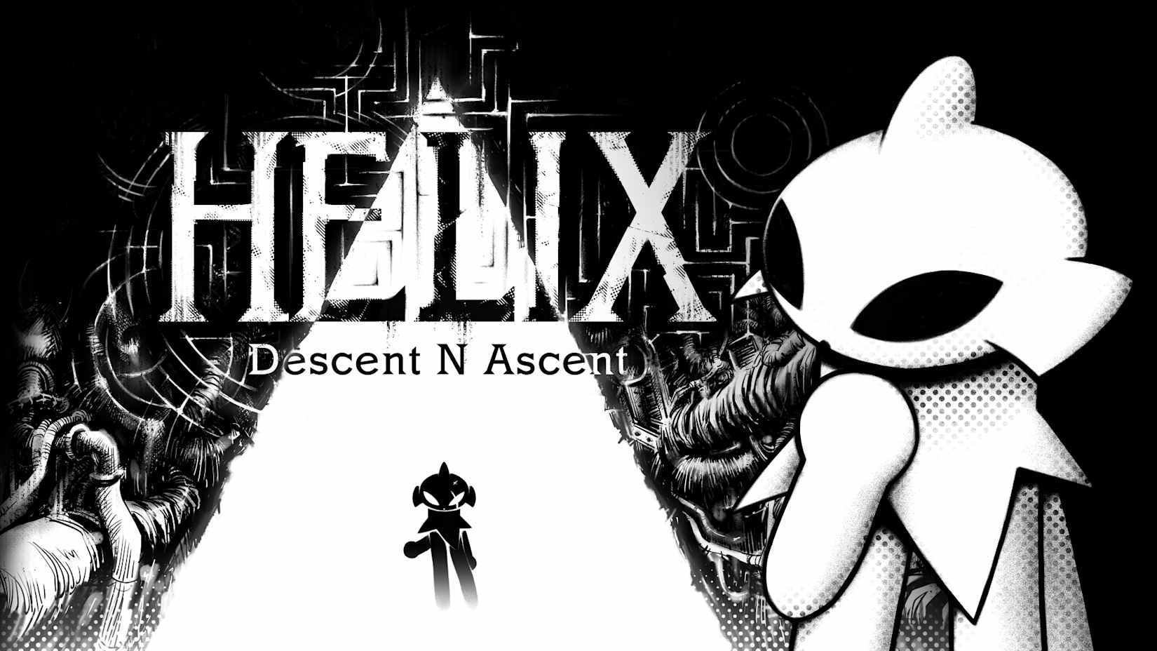 Capa de Helix: Descent N Ascent
