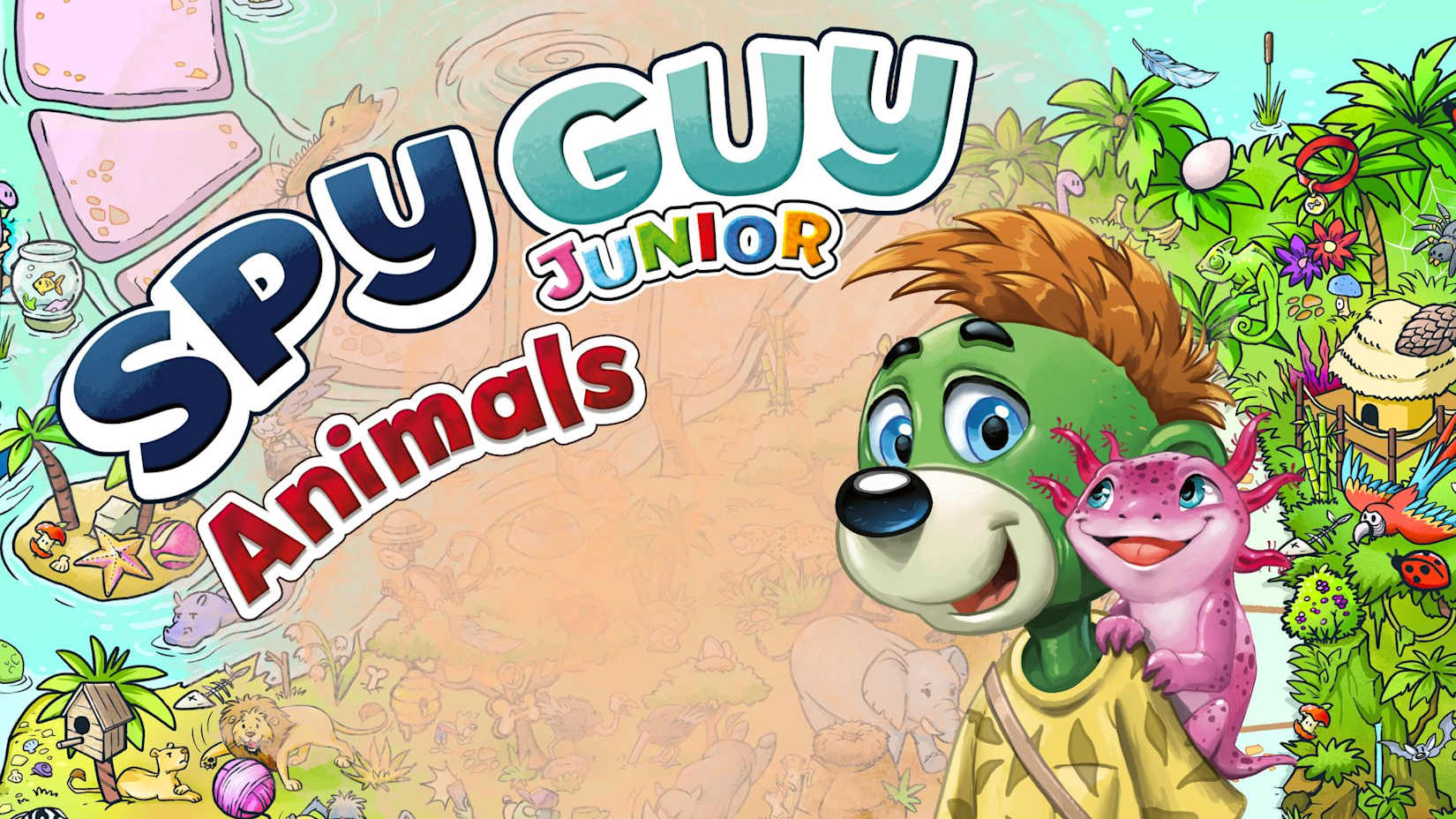 Capa de Spy Guy Animals Junior