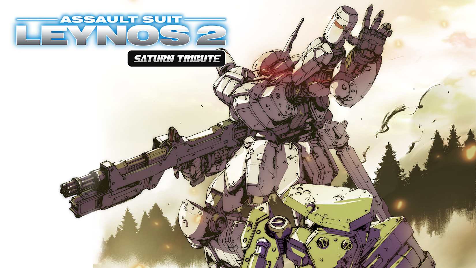 Capa de Assault Suit Leynos 2 Saturn Tribute