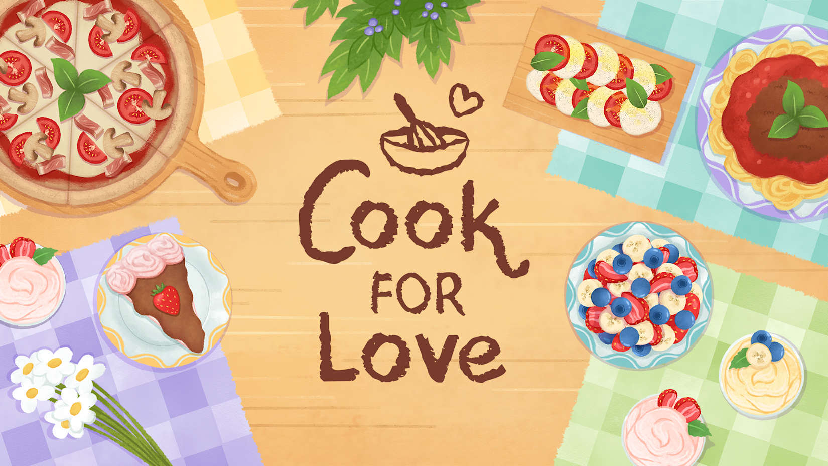 Capa de Cook For Love