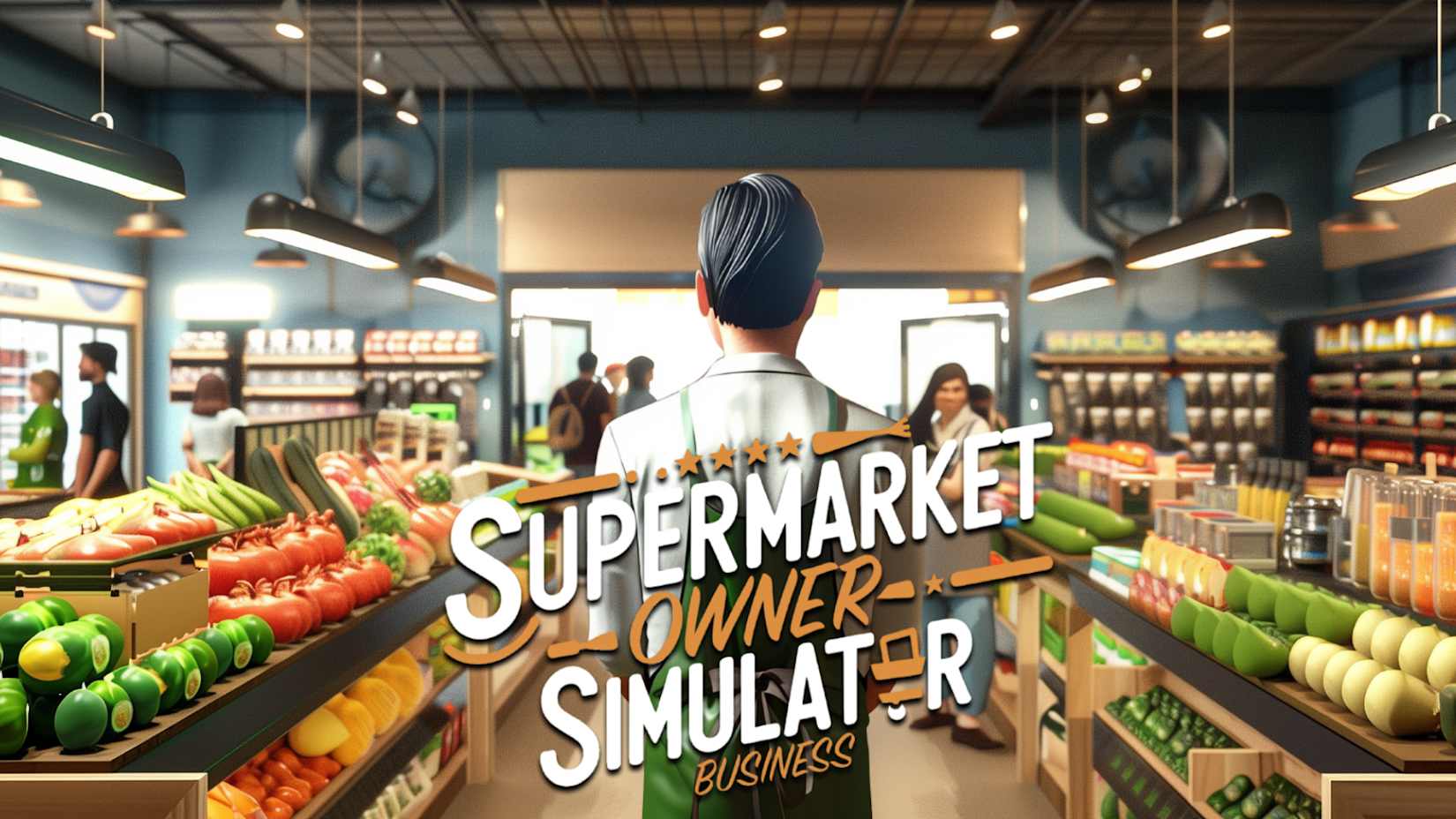 Capa de Supermarket Owner Simulator: Business