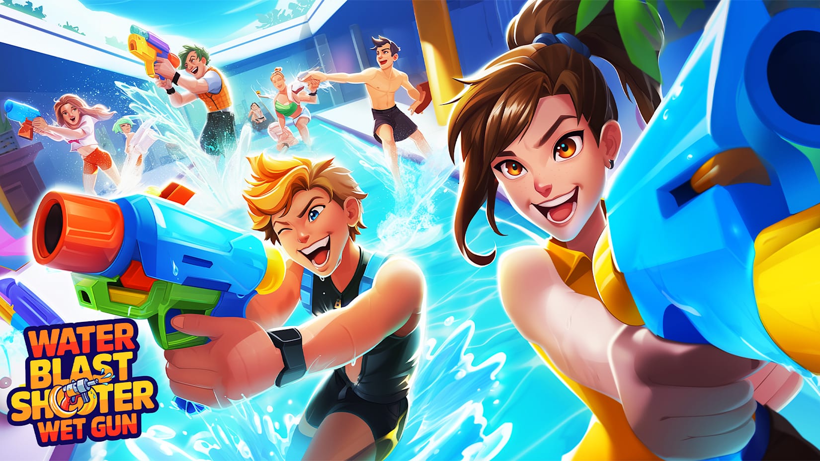 Capa de Water Blast Shooter - Wet Gun