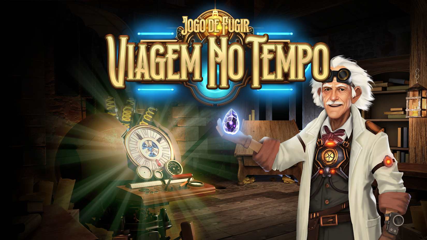 Capa de Jogo de Fugir: Viagem No Tempo