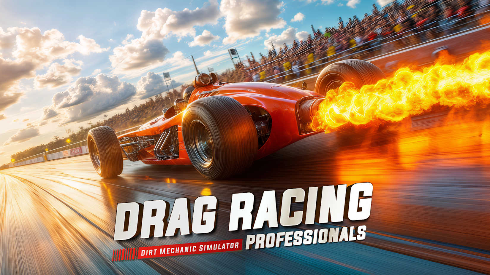 Drag Racing Professionals: Dirt Mechanic Simulator 封面