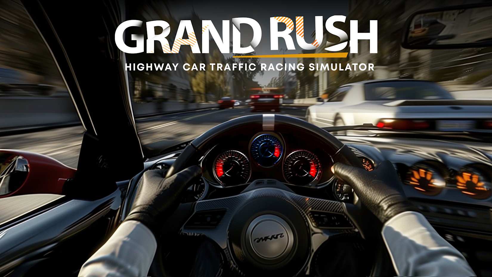 Grand Rush: Highway Car Traffic Racing Simulator 封面