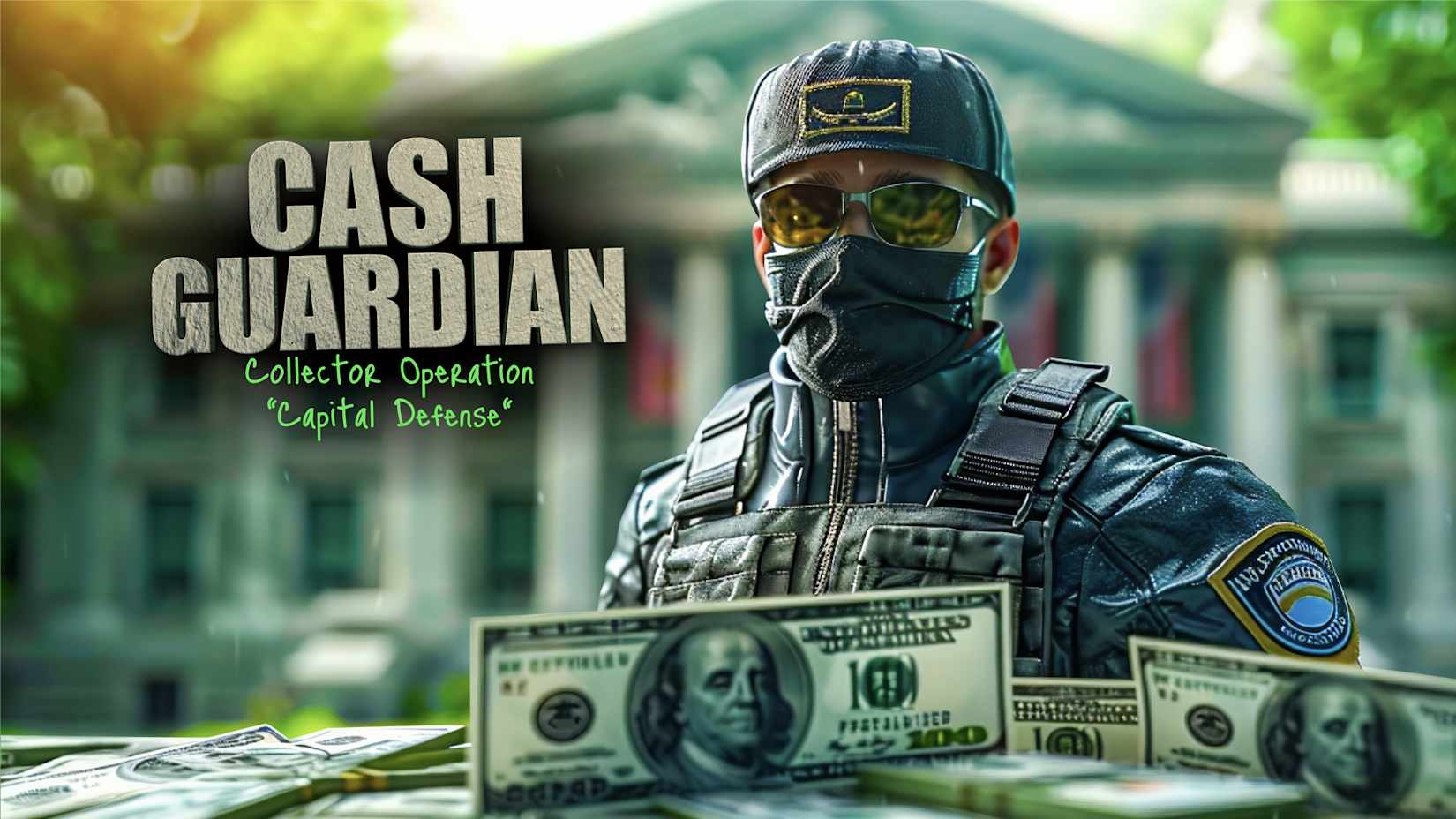 Capa de Cash Guardian: Collector Operation ''Capital Defense''