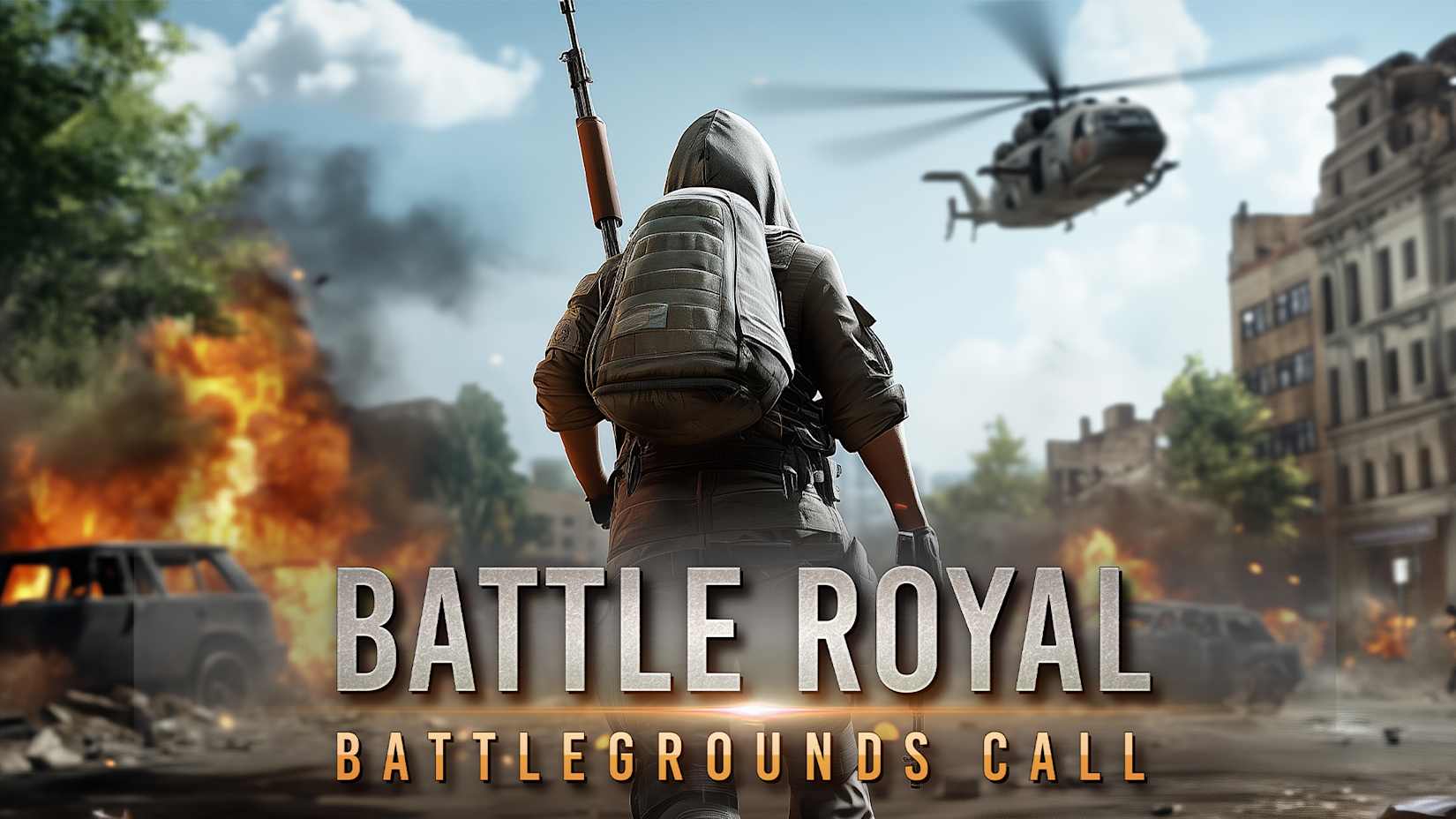 Capa de Battle Royal -  Battlegrounds Call