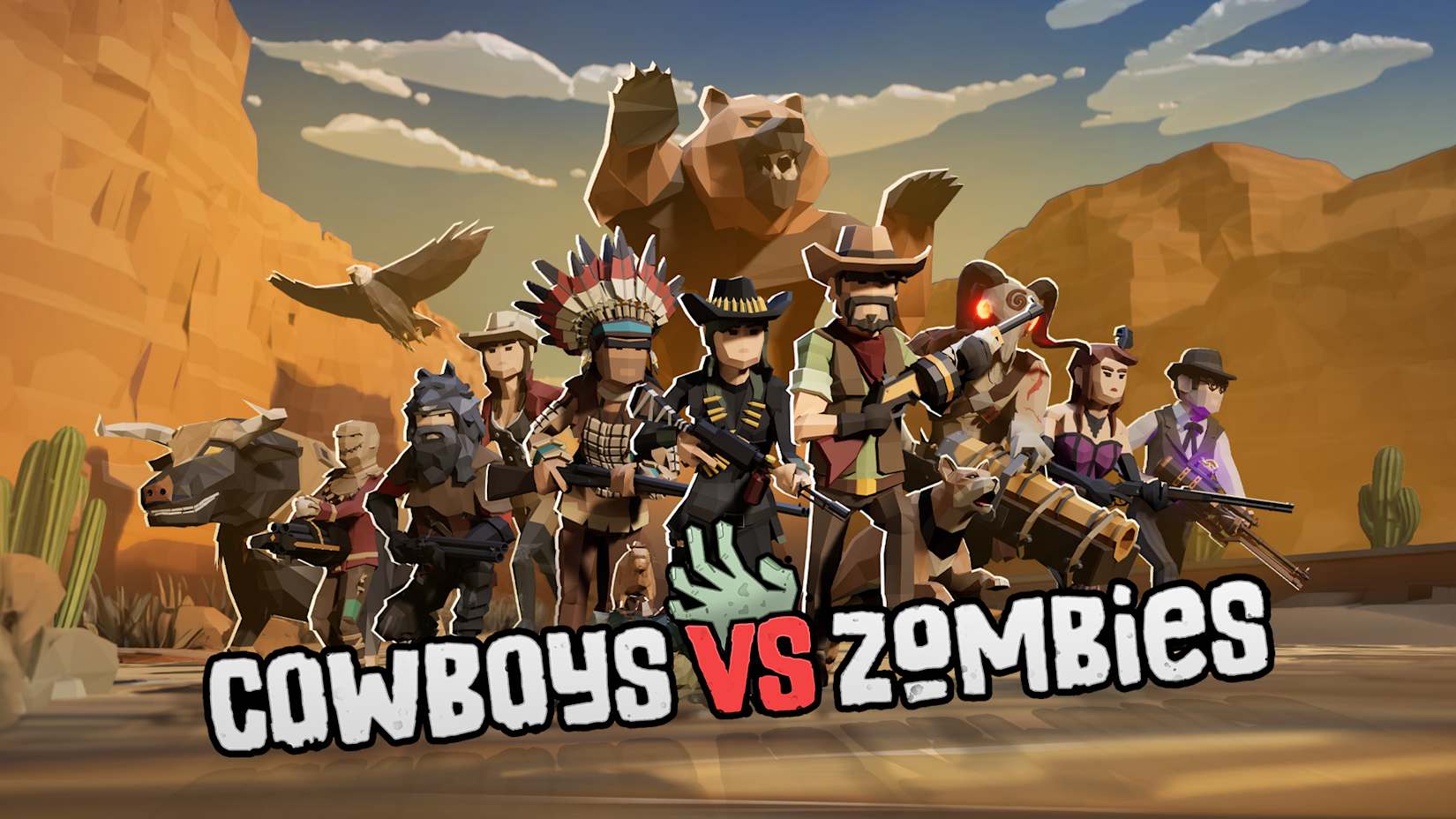 Capa de Cowboys vs Zombies