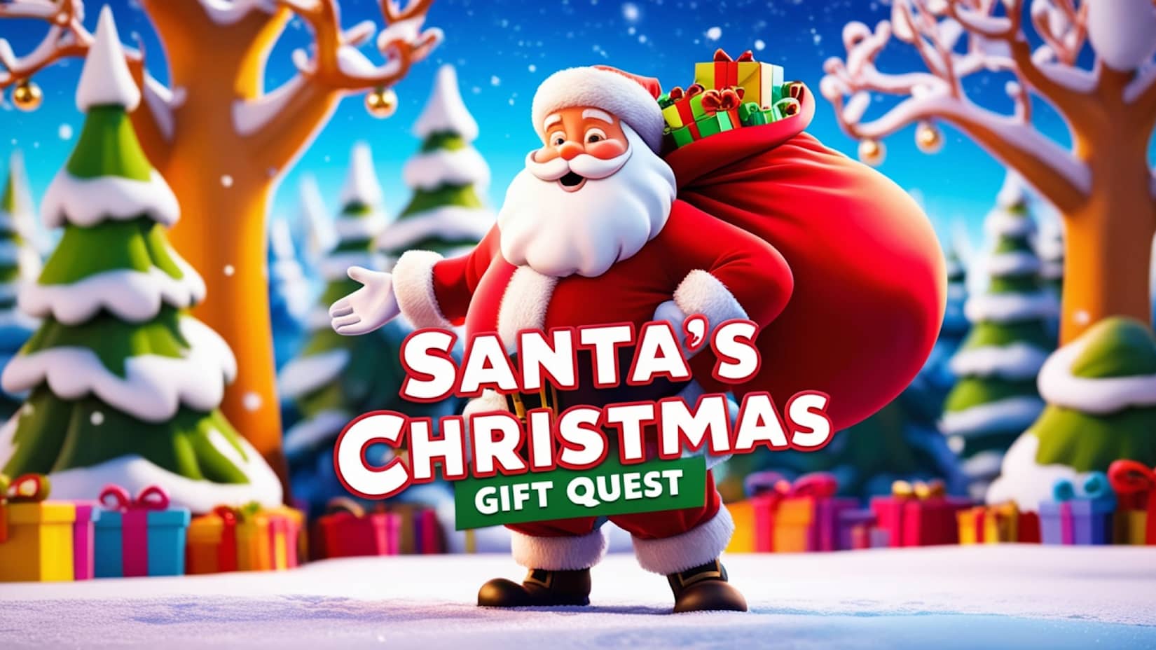 Capa de Santa's Christmas Gift Quest