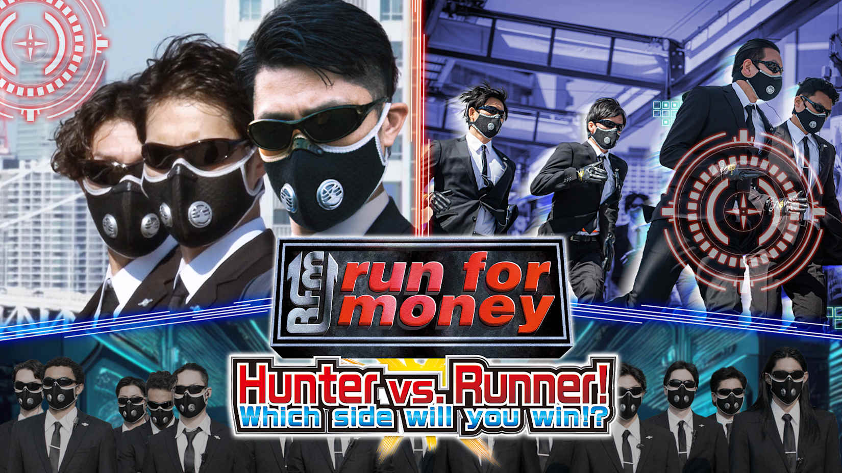 Capa de "Run for Money": Hunter VS Runner! Which Side Will You Win With!?