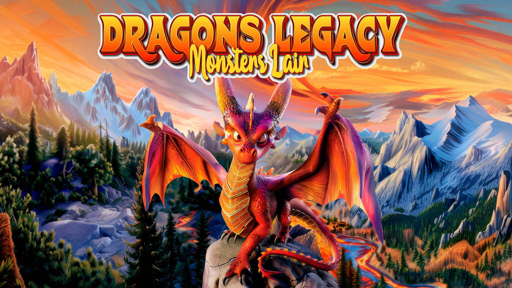 Capa de Dragons Legacy : Monsters Lair