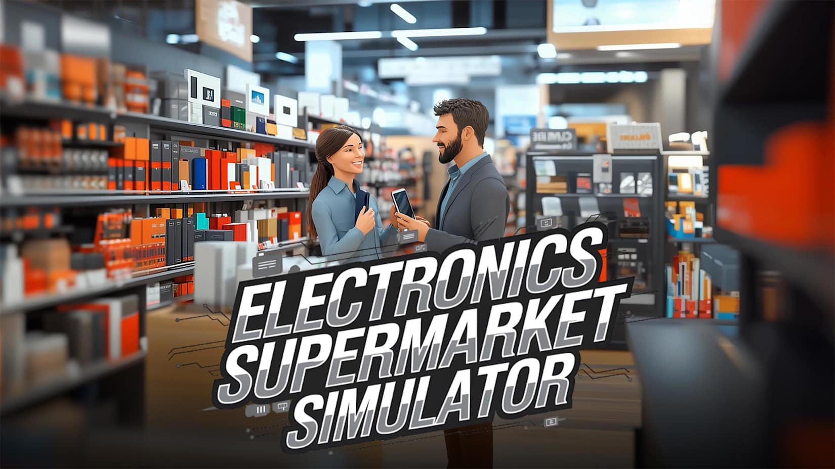 Capa de Electronics Supermarket Simulator