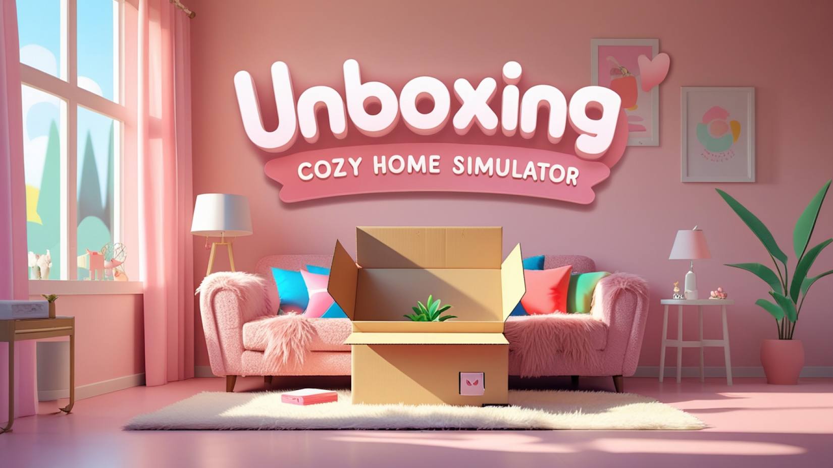 Unboxing: Cozy Home Simulator 封面
