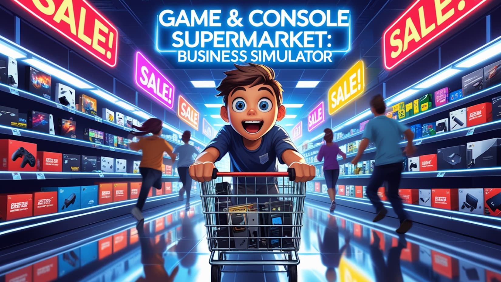 Capa de Game & Console Supermarket: Business Simulator