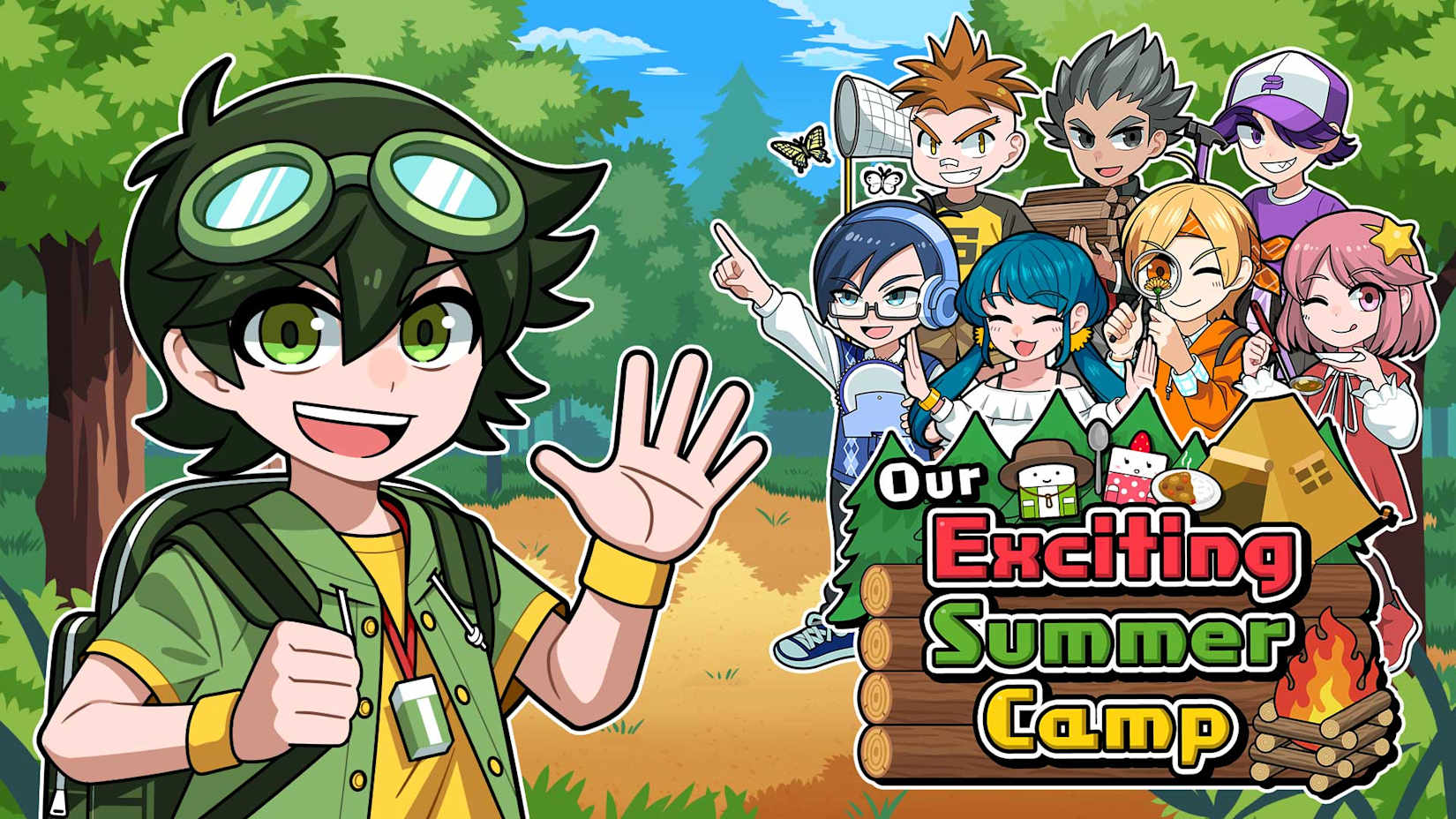 Capa de Our Exciting Summer Camp