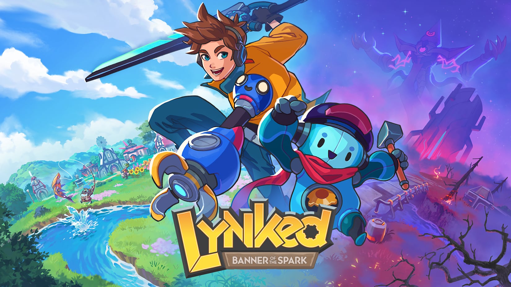 Capa de Lynked: Banner of the Spark