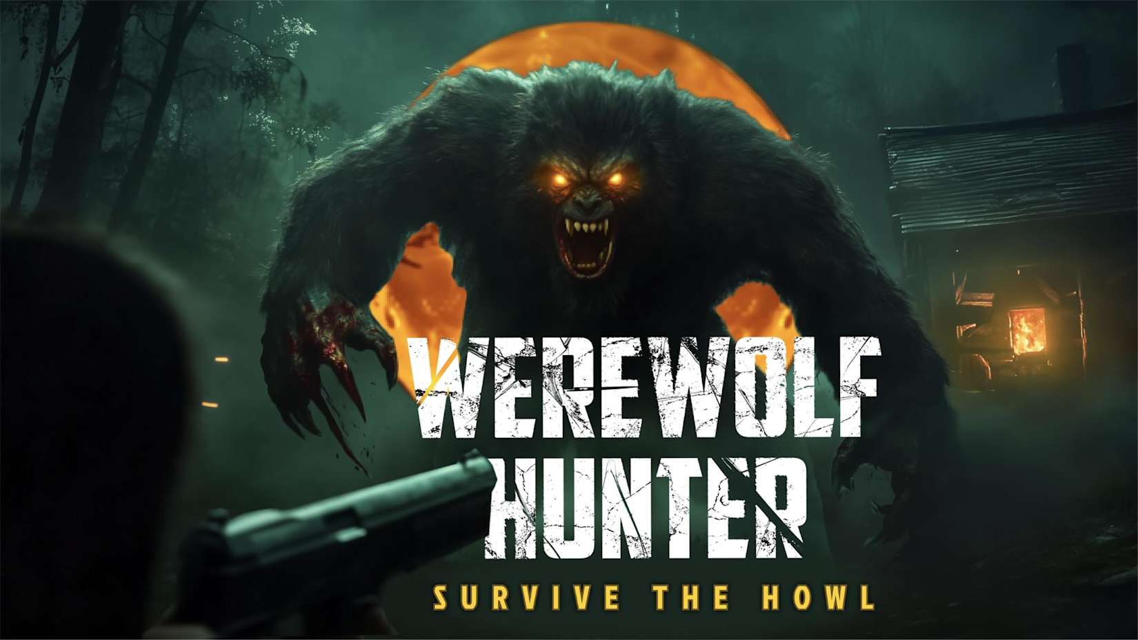 Capa de Werewolf Hunter - Survive The Howl