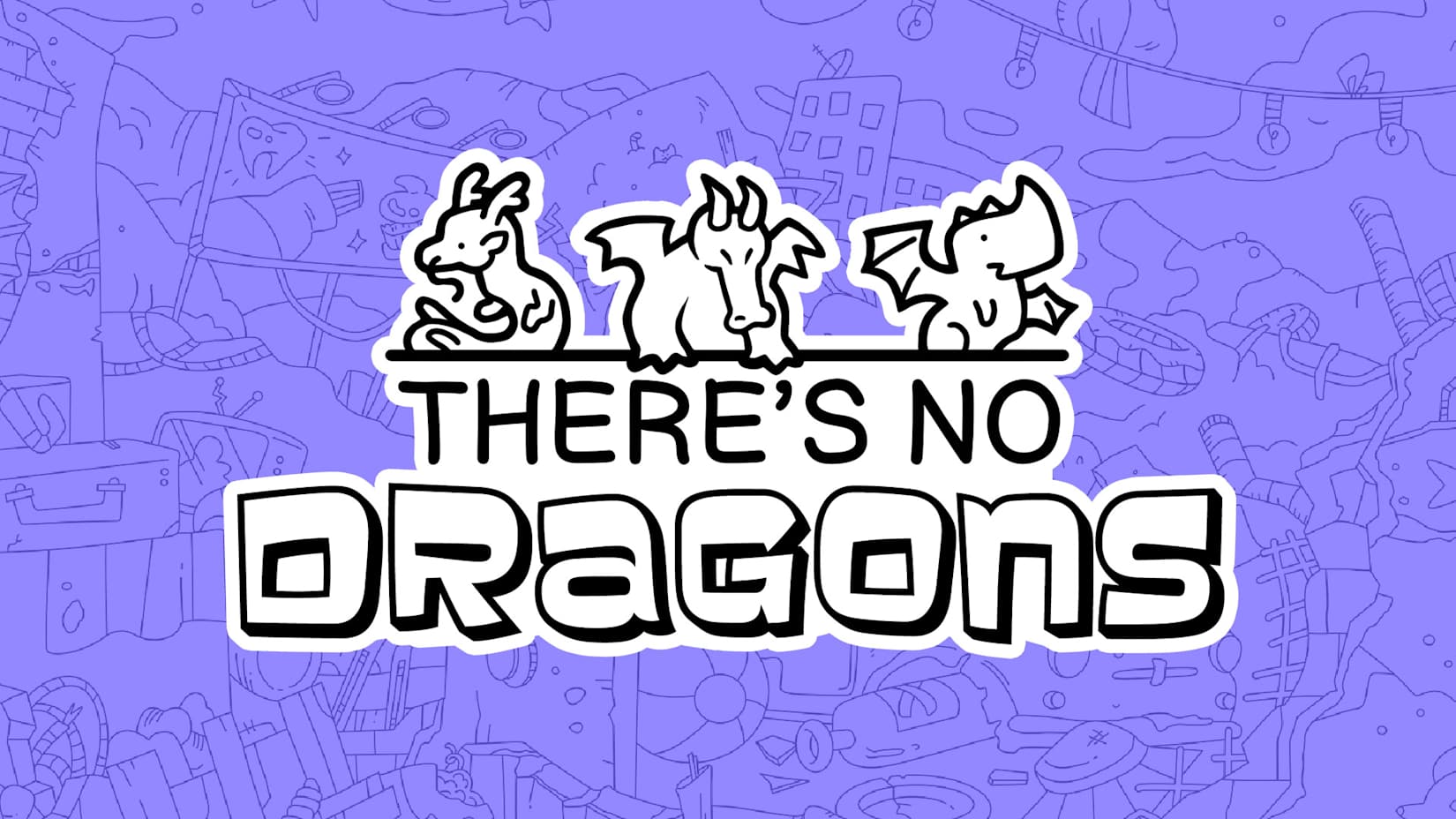 Capa de There's no Dragons