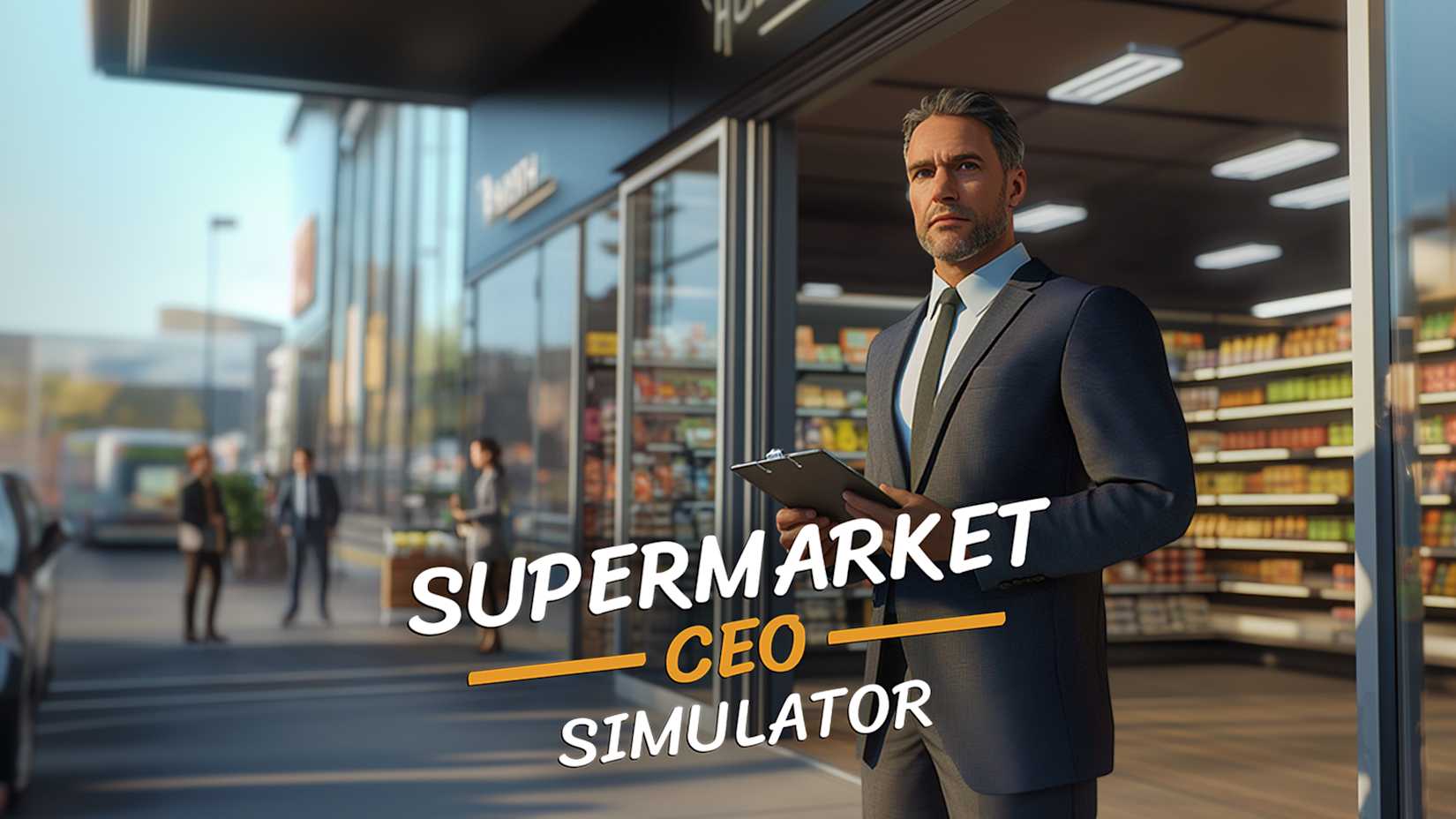 Capa de Supermarket CEO Simulator