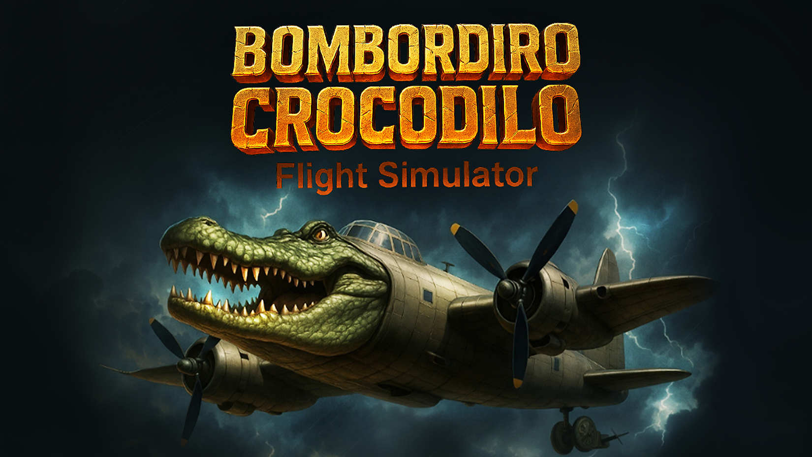 Capa de BOMBORDIRO CROCODILO Flight Simulator