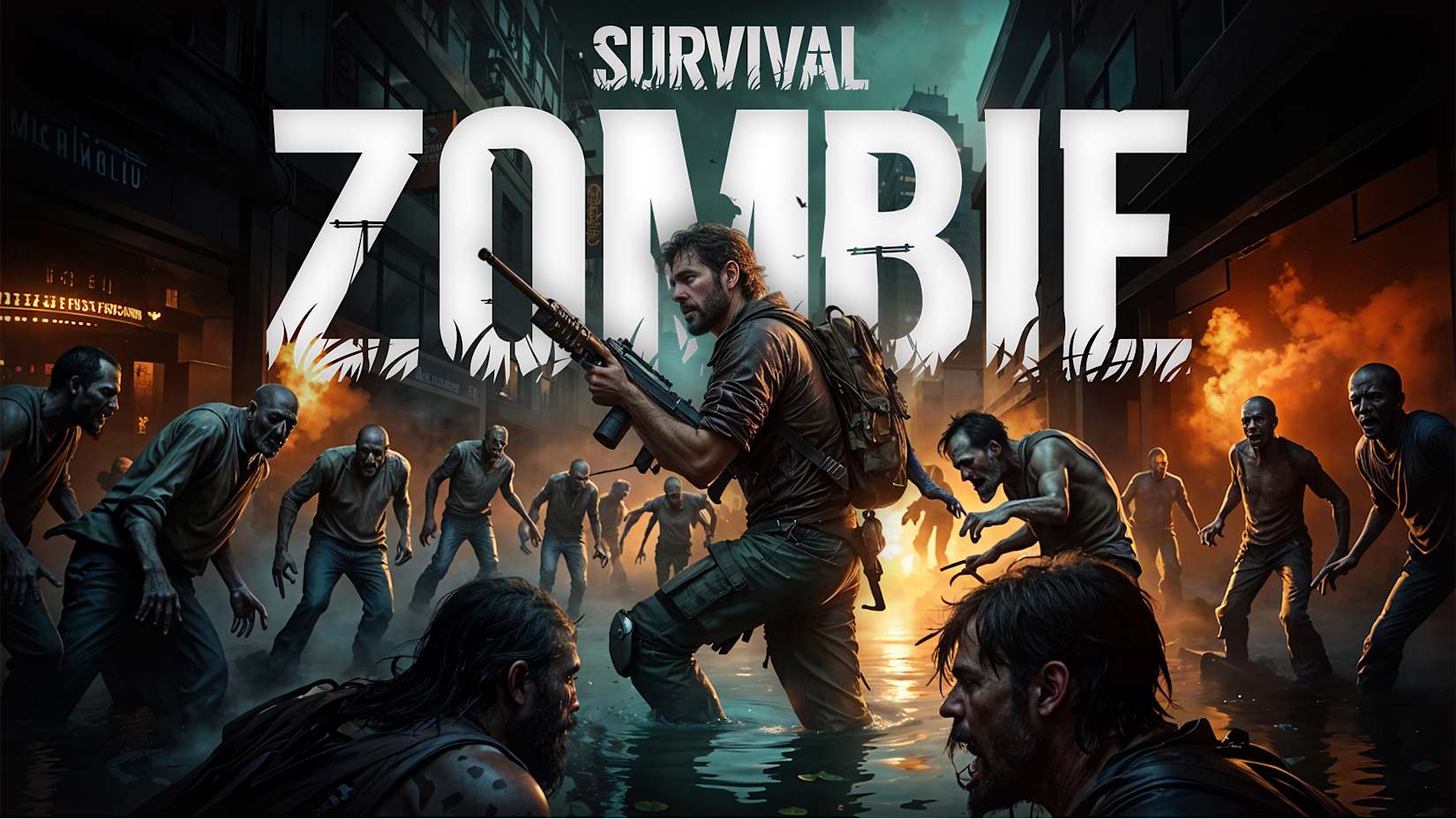 Capa de Survival Zombie