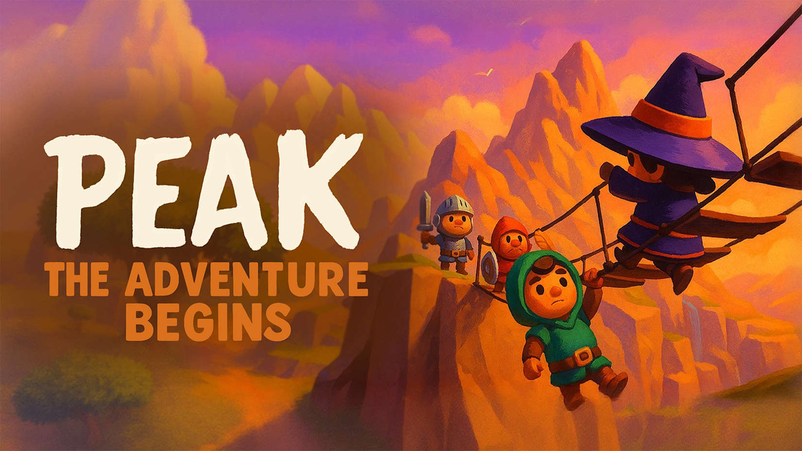 Capa de PEAK The Adventure Begins