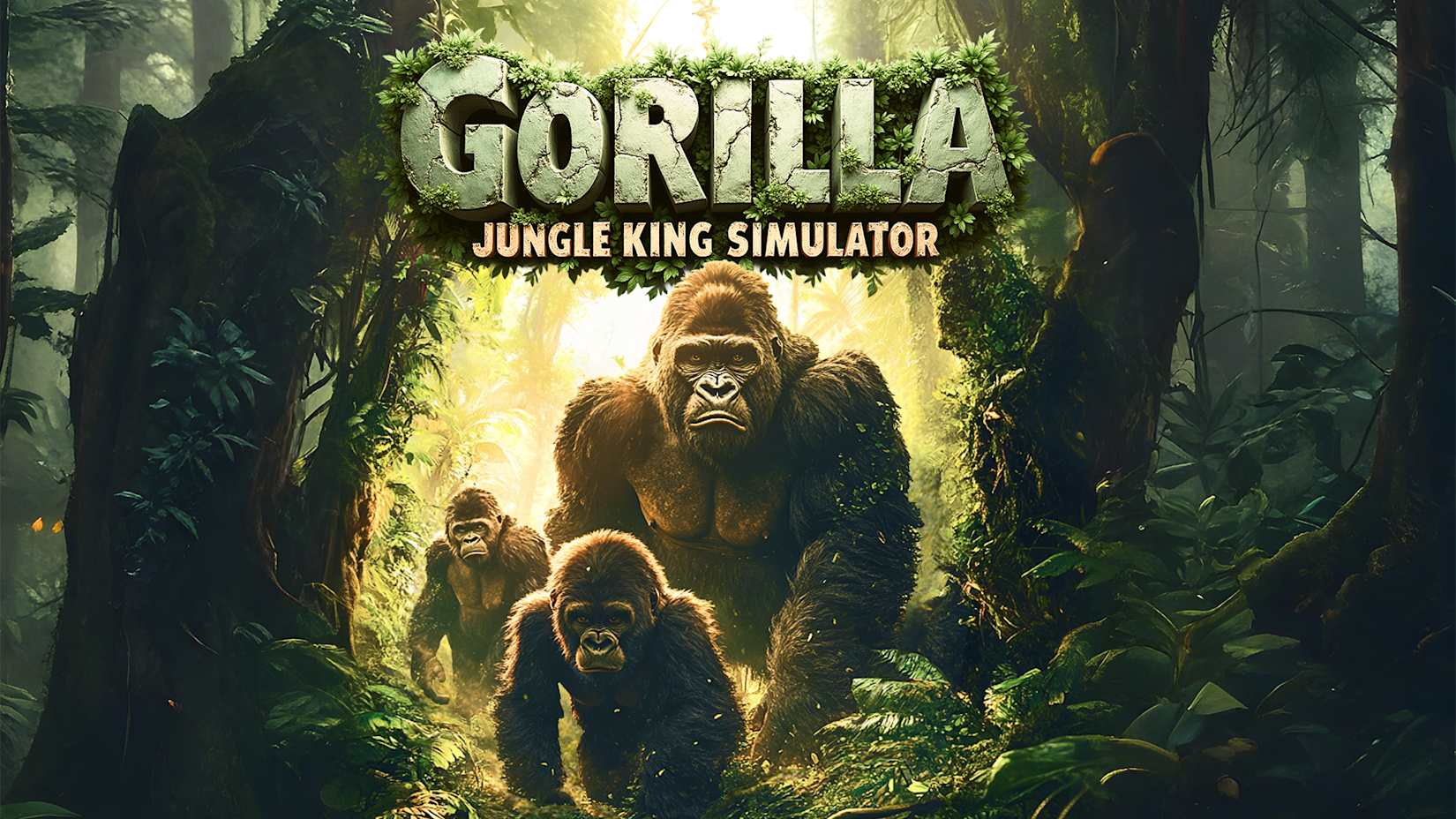 Capa de Gorilla Jungle King Simulator