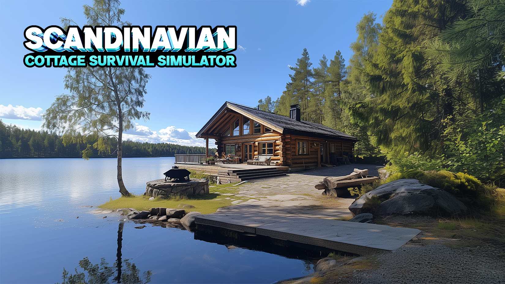 Scandinavian Cottage Survival Simulator 封面
