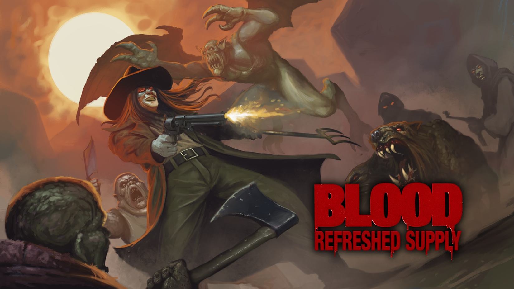 Capa de Blood: Refreshed Supply™